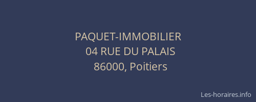 PAQUET-IMMOBILIER