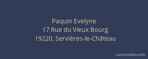 Paquin Evelyne