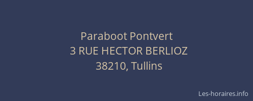 Paraboot Pontvert