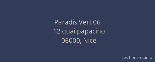 Paradis Vert 06