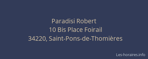 Paradisi Robert