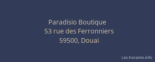 Paradisio Boutique