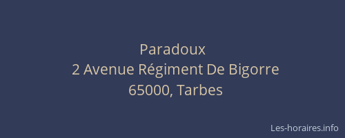 Paradoux