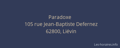 Paradoxe