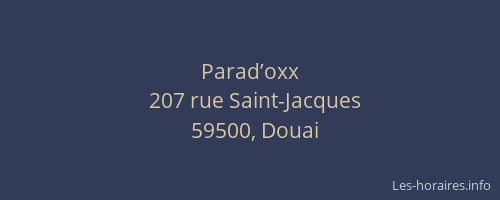 Parad’oxx