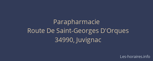 Parapharmacie