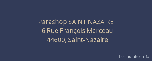 Parashop SAINT NAZAIRE
