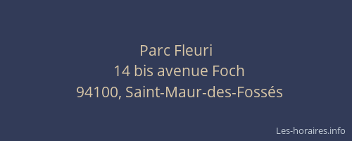 Parc Fleuri
