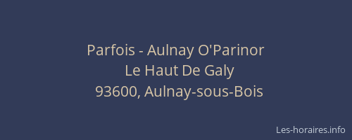Parfois - Aulnay O'Parinor