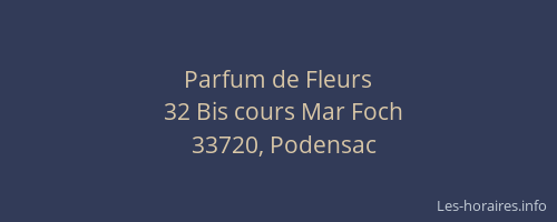 Parfum de Fleurs