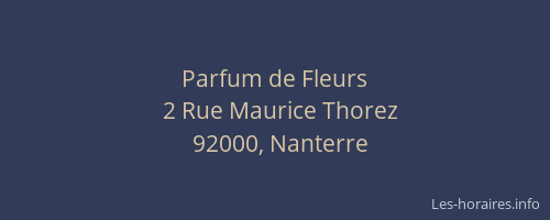 Parfum de Fleurs