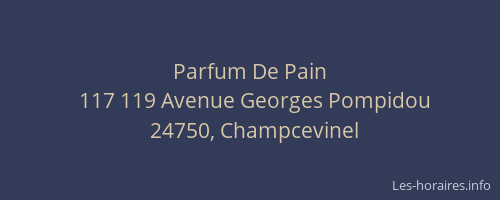 Parfum De Pain