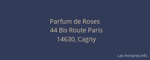 Parfum de Roses