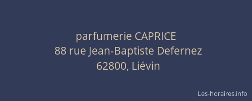 parfumerie CAPRICE