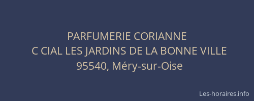PARFUMERIE CORIANNE