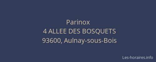 Parinox
