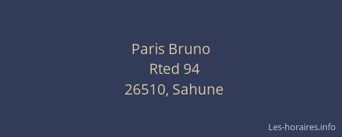 Paris Bruno