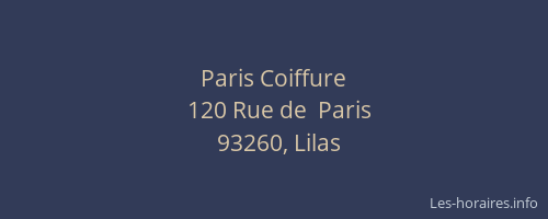 Paris Coiffure