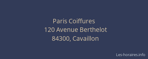 Paris Coiffures