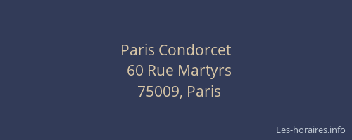Paris Condorcet
