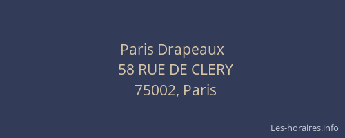 Paris Drapeaux