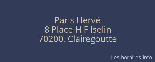 Paris Hervé