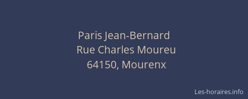 Paris Jean-Bernard