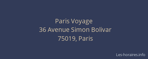 Paris Voyage