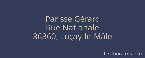 Parisse Gérard