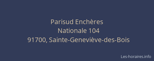 Parisud Enchères