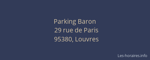 Parking Baron