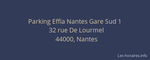 Parking Effia Nantes Gare Sud 1