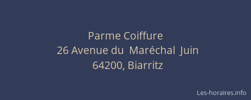 Parme Coiffure