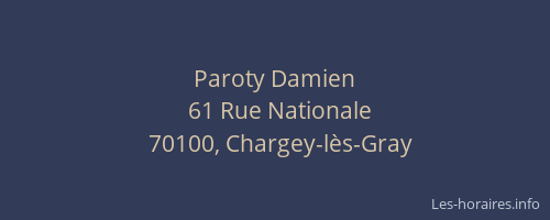 Paroty Damien