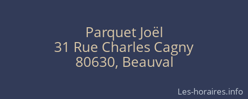Parquet Joël