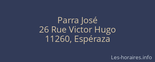 Parra José
