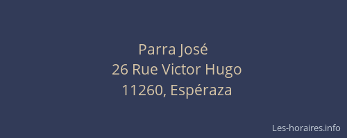 Parra Jos&eacute;