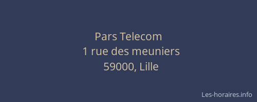 Pars Telecom