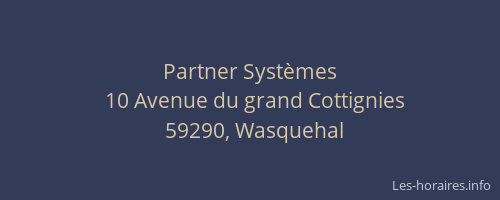 Partner Systèmes