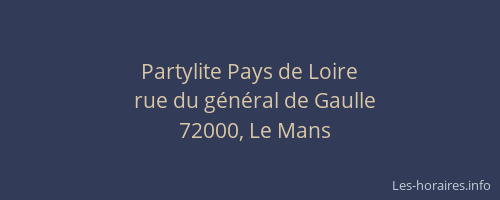 Partylite Pays de Loire