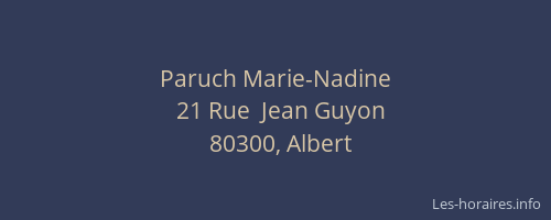 Paruch Marie-Nadine