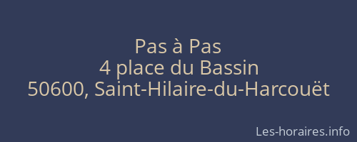 Pas à Pas