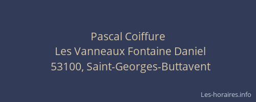 Pascal Coiffure