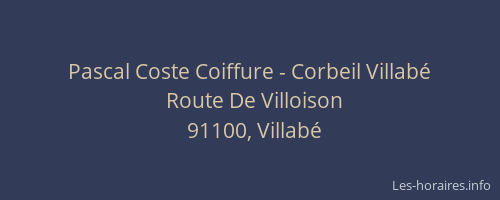 Pascal Coste Coiffure - Corbeil Villabé