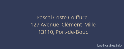 Pascal Coste Coiffure