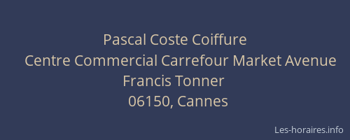 Pascal Coste Coiffure