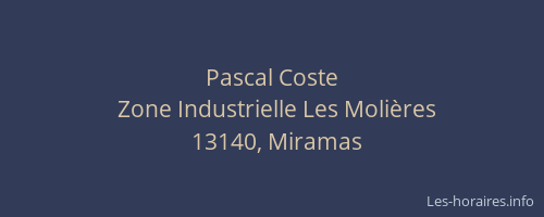 Pascal Coste