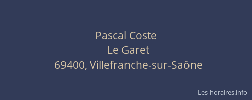 Pascal Coste