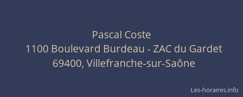 Pascal Coste