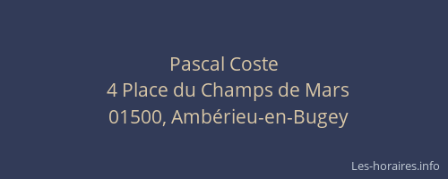 Pascal Coste